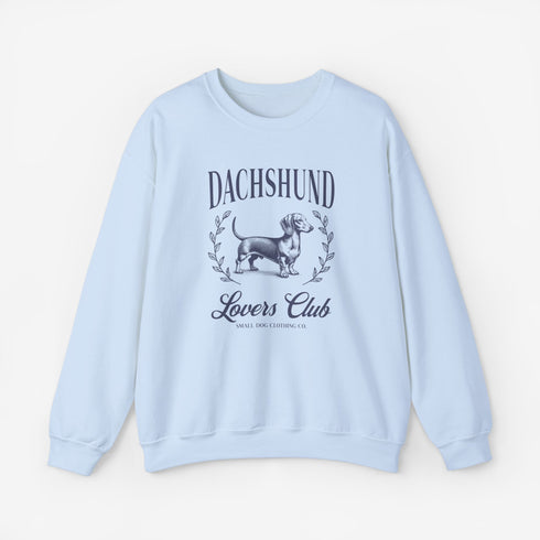 Dachshund Lovers Club Sweatshirt for Women - Crew Sweatshirt
