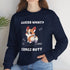Funny Corgi Sweatshirt for Women - Corgi Crew Sweatshirt