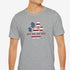American Flag Dog Dad T Shirt - Dog Dad Gift