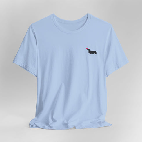 Longhaired Dachshund T- Shirt for Women