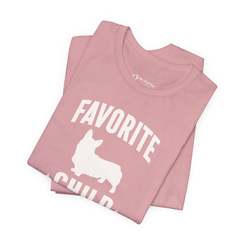 Corgi Mom Shirt - Favorite Child Dog Corgi Owner T-shirt