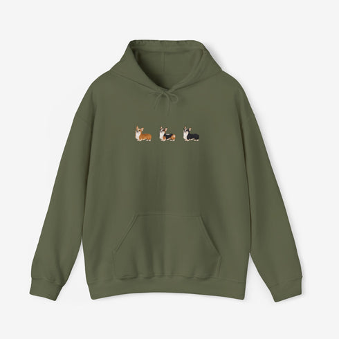 Corgi Women's Hoodie - Corgi Lover Gift