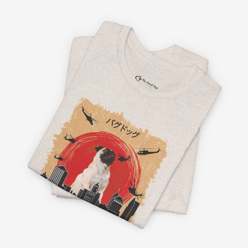 Pug Lover T-Shirt - Pugzilla Funny Pug Shirt for Women