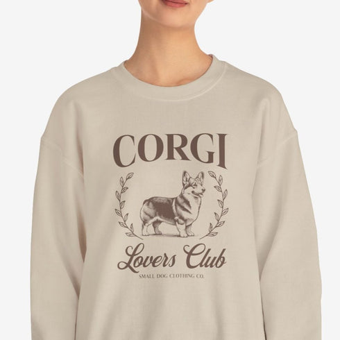 Corgi Sweatshirt for Women - Corgi Lovers Club Sweatshirt