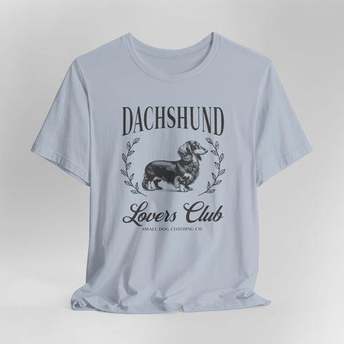 Longhaired Dachshund Shirt for Women - Dachshund Lovers Club Tee