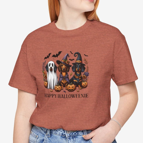 Dachshund Halloween Tee for Women