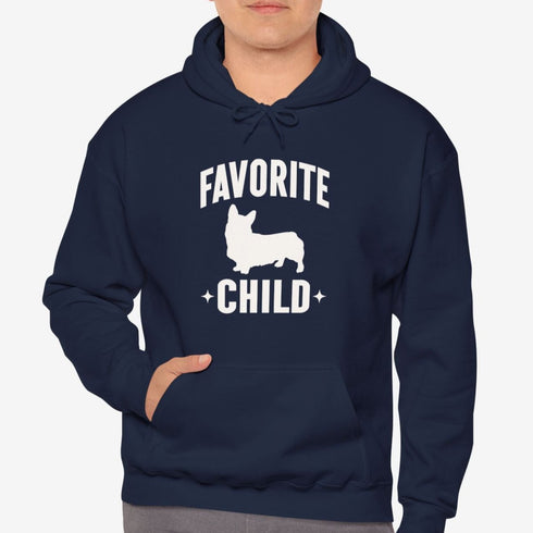 Corgi Men's Hoodie - Best Corgi Dad - Corgi Gift for Men
