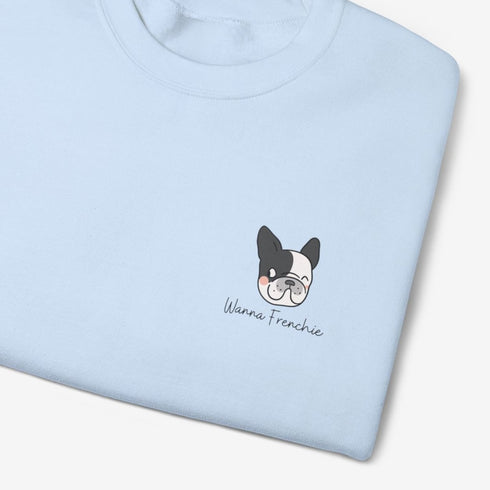 French Bulldog Sweatshirt for Women - Cute Frenchie Sweatshirt