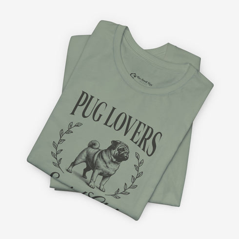 Pug Shirt for Women - Pug Lovers Club Tee