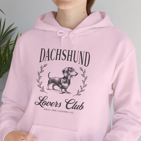 Dachshund Hoodie for Women - Dachshund Lovers Club Hoodie