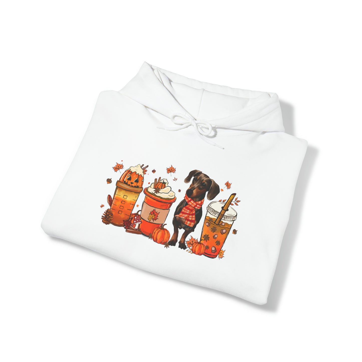 Dachshund Hoodie - Dachshund Autumn Sweatshirt - Dachshund Gift