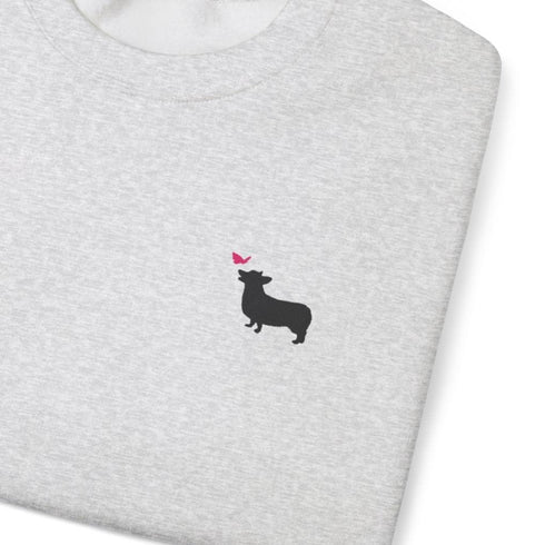 Corgi Sweatshirt for Women - Cute Corgi Crew Sweatshirt