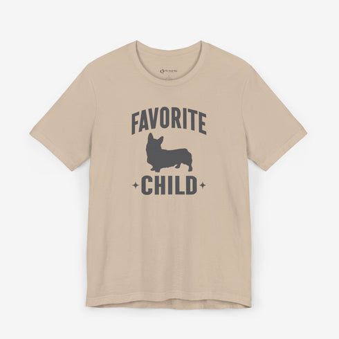 Corgi Mom Shirt - Favorite Child Dog Corgi Owner T-shirt