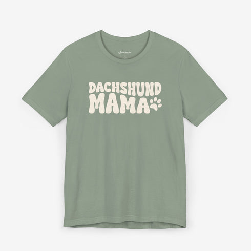 Dachshund Mama Retro Shirt - Dachshund Mom T-Shirt