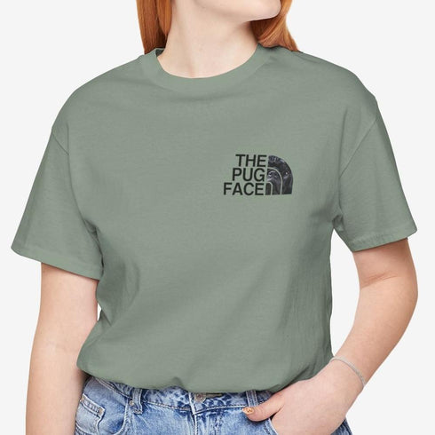 Black Pug Funny T- Shirt for Women - Pug Tee for Women