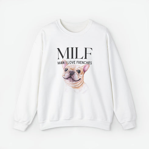 French Bulldog Sweatshirt for Women - Funny Frenchie Mom Sweatshirt