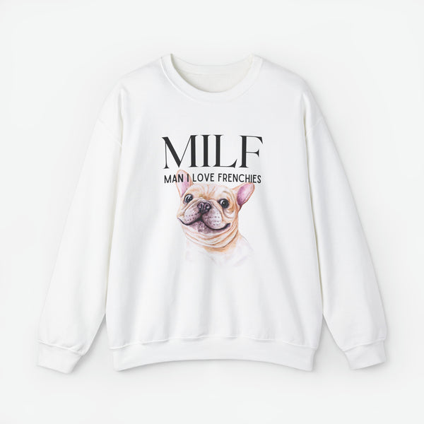 French Bulldog Sweatshirt for Women - Funny Frenchie Mom Sweatshirt