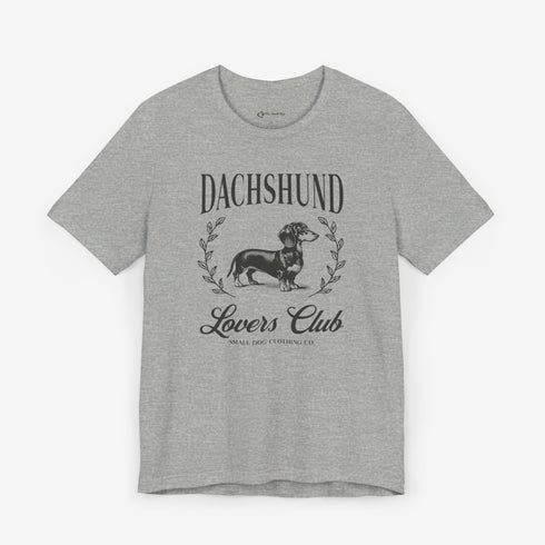 Dachshund Tee for Women - Dachshund Lovers Club Shirt for Women