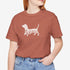 Dachshund Shirt for Women - Floral Dachshund Tee