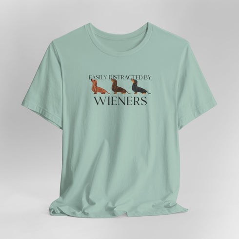 Funny Dachshund T- Shirt for Women - Wiener Dog Tee for Women