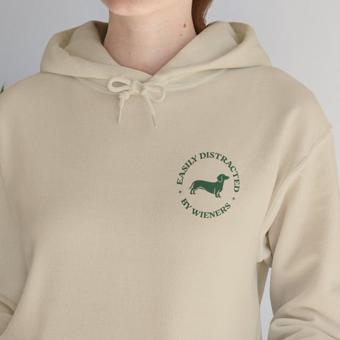 Funny Dachshund Hoodie for Women - Wiener Dog Hoodie Sweatshirt