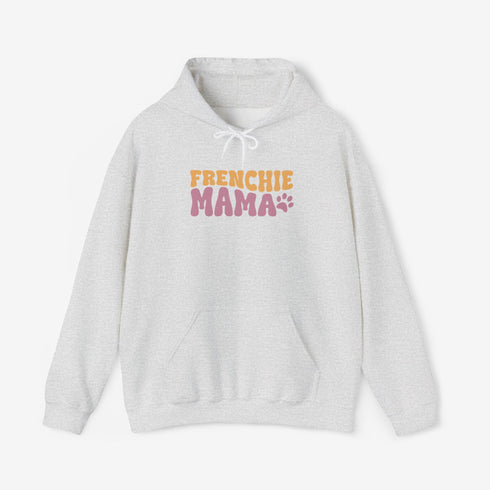 Frenchie Mom Hoodie for Women - Retro French Bulldog Hoodie