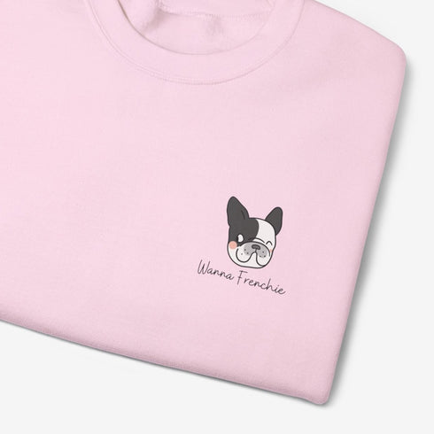French Bulldog Sweatshirt for Women - Cute Frenchie Sweatshirt