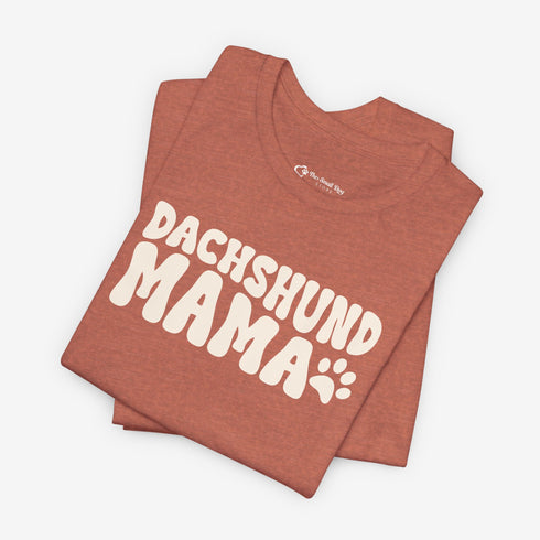 Dachshund Mama Retro Shirt - Dachshund Mom T-Shirt