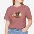 Longhaired Dachshund Fall Tee - Dachshund T- Shirt for Women
