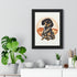 Dachshund Framed Poster - Dachshund Wall Art