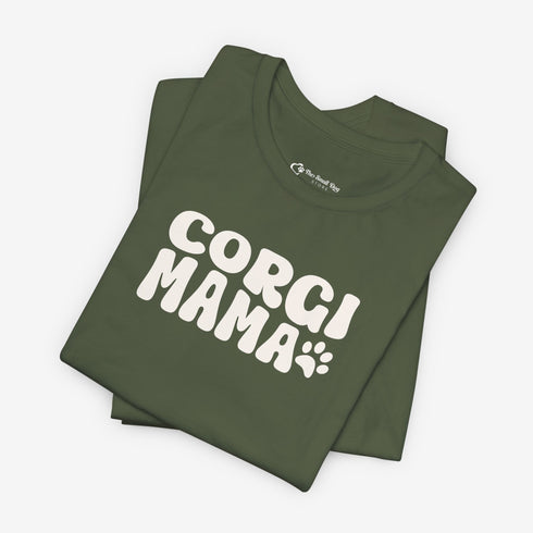 Corgi Mom T- Shirt - Corgi Tee for Women