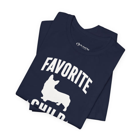 Corgi Mom Shirt - Favorite Child Dog Corgi Owner T-shirt