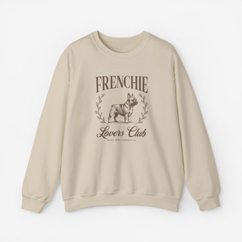 French Bulldog Sweatshirt for Women - Frenchie Lovers Club Sweatshirt