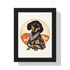 Dachshund Framed Poster - Dachshund Wall Art