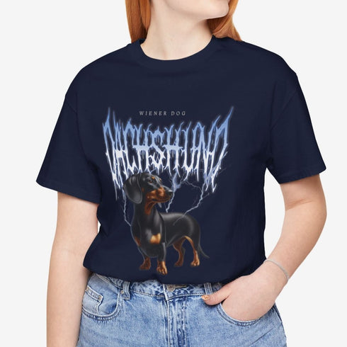 Dachshund Metal T- Shirt - Dachshund Tee for Women - Dachshund Mom Shirt