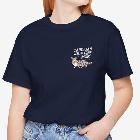 Cardigan Welsh Corgi Mom Shirt - Corgi Tee for Women
