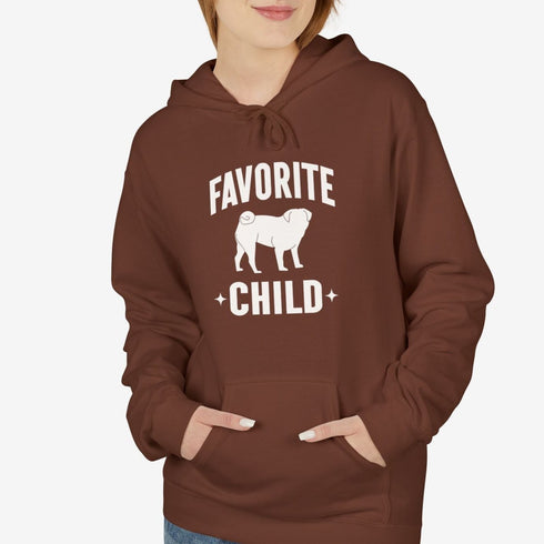Pug Hoodie for Women - Funny Pug Mom Hoodie