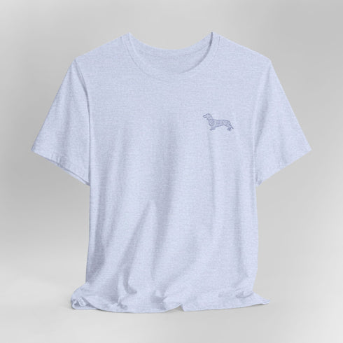 Dachshund T- Shirt - Dachshund Shirt for Women - Dachshund Mandala Tee