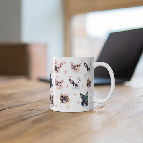 French Bulldog Mug 11oz - Frenchie Lover Gift