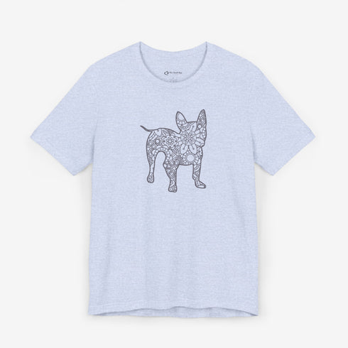 Frenchie Mandala T-Shirt - French Bulldog Shirt for Women