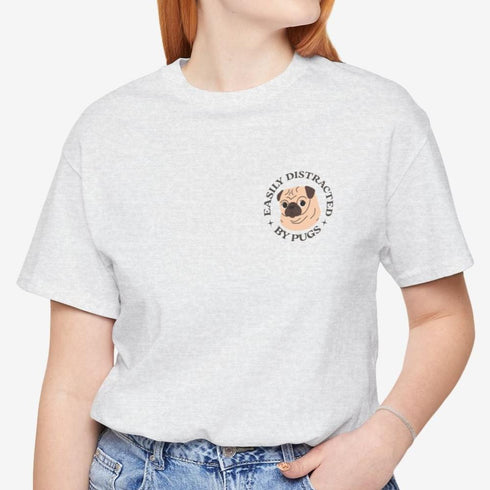 Pug Funny T- Shirt for Women - Pug Tee for Women