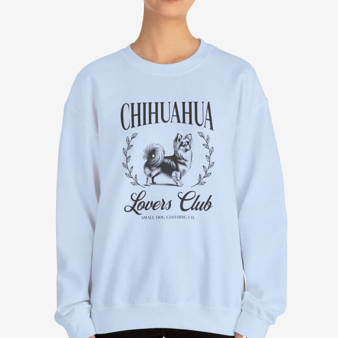 Longhaired Chihuahua Sweatshirt for Women