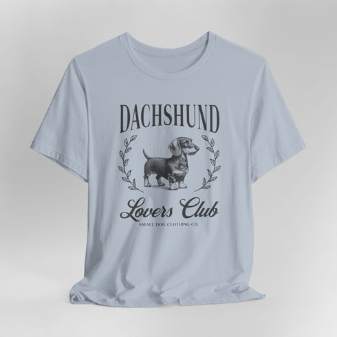 Wirehaired Dachshund Tee for Women - Dachshund Lovers Club Shirt
