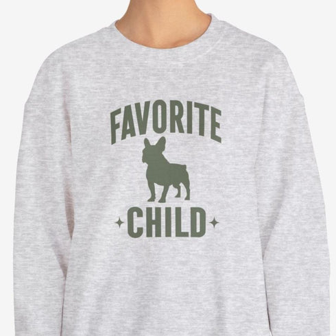 French Bulldog Sweatshirt for Women - Funny Frenchie Mom Sweatshirt