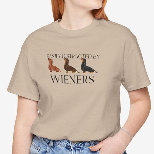 Funny Dachshund T- Shirt for Women - Wiener Dog Tee for Women