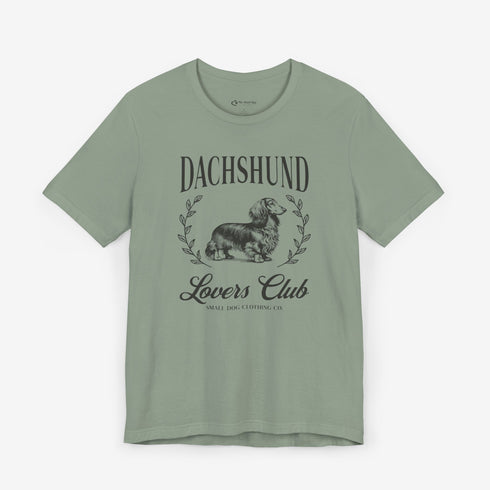 Longhaired Dachshund Tee for Women - Dachshund Lovers Club Shirt
