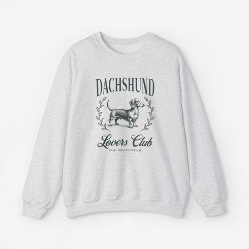 Dachshund Lovers Club Sweatshirt for Women - Crew Sweatshirt