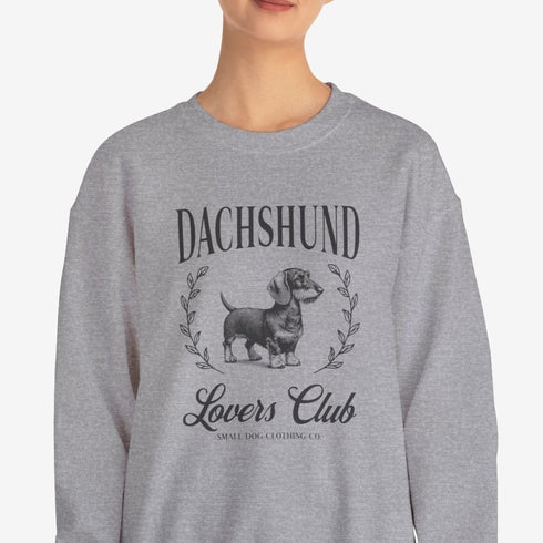 Wirehaired Dachshund Sweatshirt for Women - Crew Sweatshirt