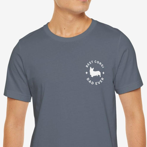Corgi Dad T-Shirt - Corgi Shirt for Men