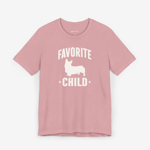 Corgi Mom Shirt - Favorite Child Dog Corgi Owner T-shirt